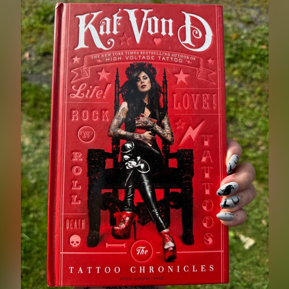 Kat Von D Red Tattoo Chronicles Book